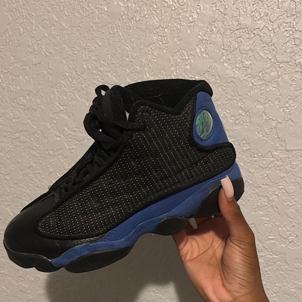 Black and Blue Athletic Sneakers